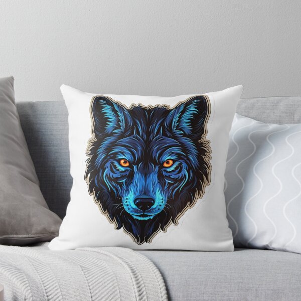 Item preview, Wolf face designed and sold by abmkf.