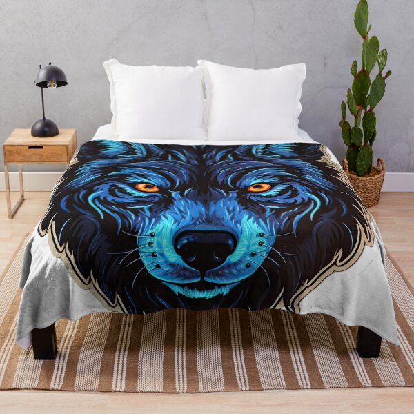 Item preview, Wolf face designed and sold by abmkf.