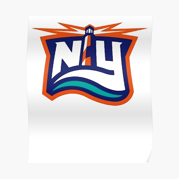 islanders lighthouse reverse retro hockey Poster for Sale by