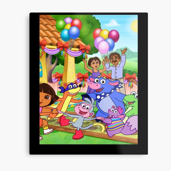 Dora the Rock explorer Metal Print