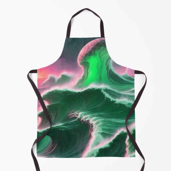 Item preview, Magical Ocean Waves Sunset Space Milky Way Nebula Rainbow designed and sold by SassyArtistry.