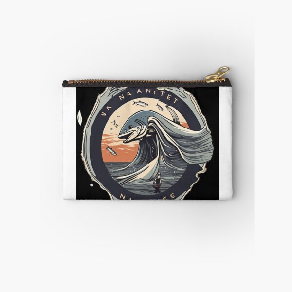 Item preview, Bluefish on the front of the shirt turning to appear to be chasing baitfish (sardines) designed and sold by TheBliss-Shop.
