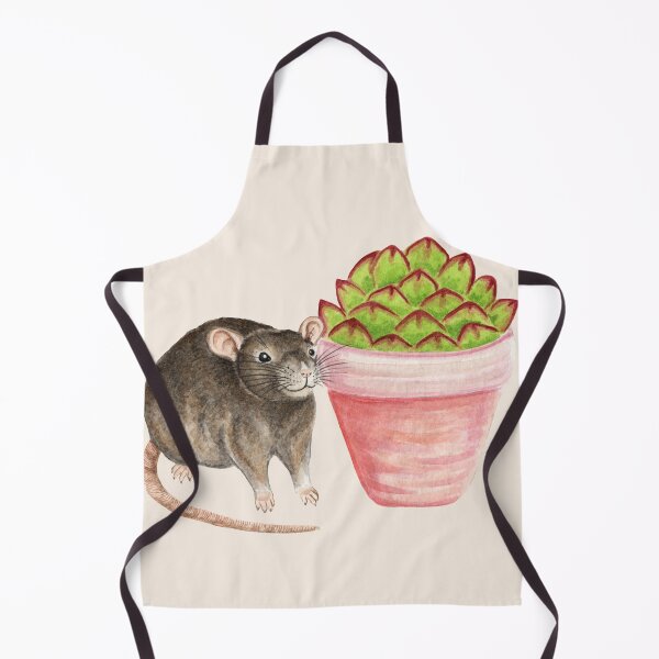 Item preview, Rat with Succulent Plant designed and sold by WolfySilver.