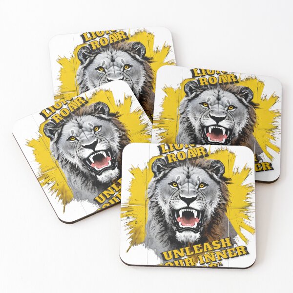 Item preview, Lion - Lion's Roar- Unleash your inner fire designed and sold by Kumar Aarya  Kartike.