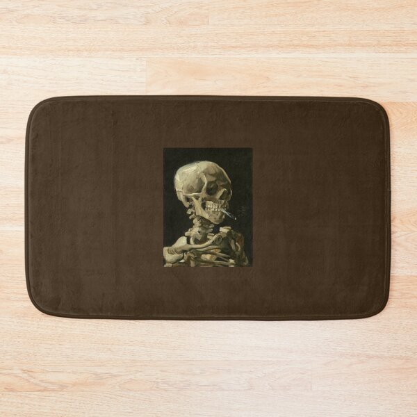 Item preview, Head of a Skeleton with a Burning Cigarette - Vincent Van Gough  	 	 designed and sold by ufmmrcchl73.