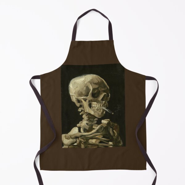 Item preview, Head of a Skeleton with a Burning Cigarette - Vincent Van Gough designed and sold by ufmmrcchl73.