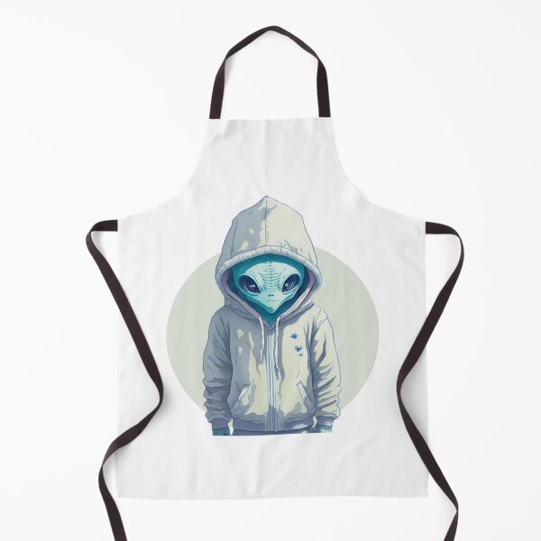 Item preview, Alien dude in a hoodie. designed and sold by SaraSumi.
