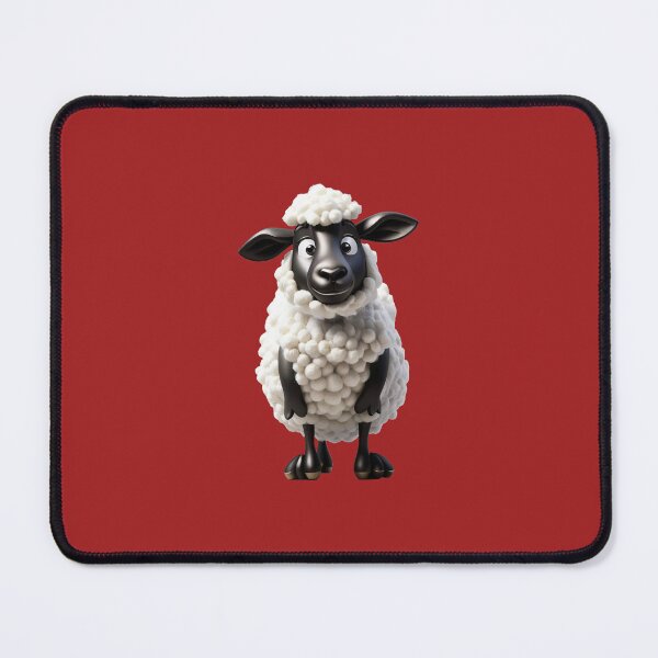 Item preview, Cute cartoon sheep adorable smiling cuddly ewe baa designed and sold by w1ckerman.