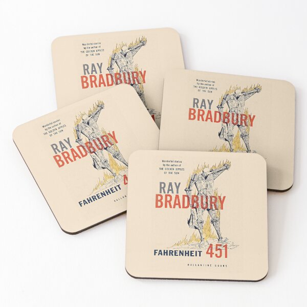 Item preview, Fahrenheit 451 by Ray Bradbury designed and sold by booksnbobs.