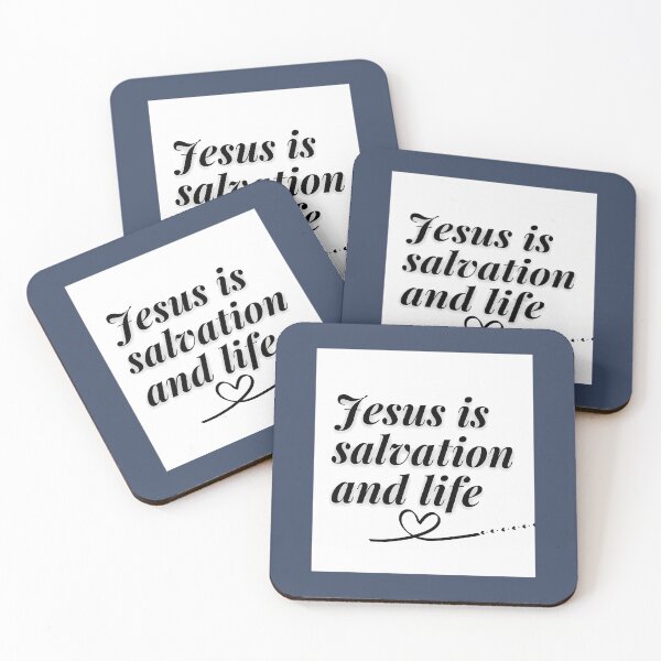 Item preview, Jesus is salvation and life    	 designed and sold by guibempdaho41.