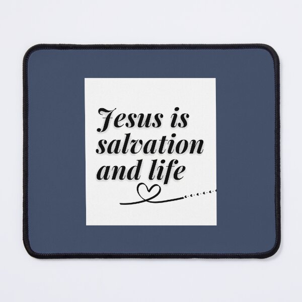 Item preview, Jesus is salvation and life    	 designed and sold by guibempdaho41.