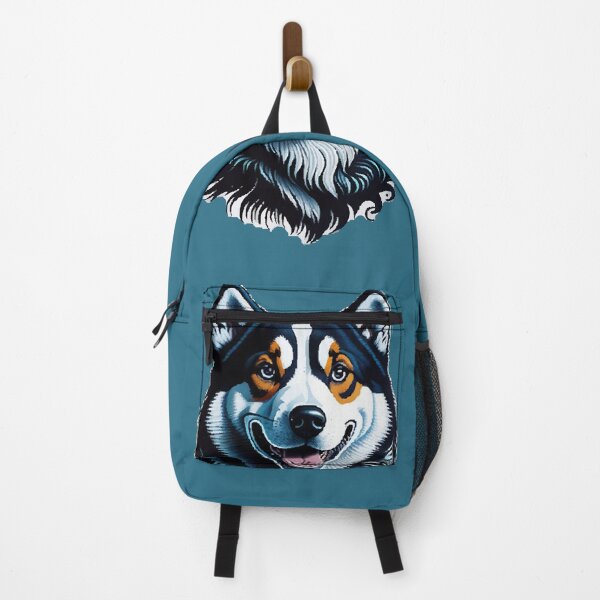 Item preview, Cute Husky, happy, smiling designed and sold by CatCoconut-Art.