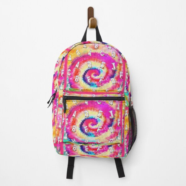 Item preview, Typography and Birds on Tie Dye Pattern designed and sold by KC Morcom.
