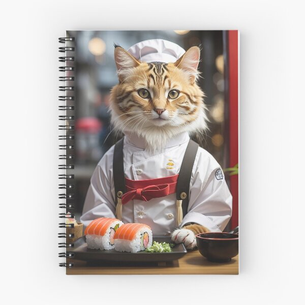 Item preview, Sushi Cat Chef: Master of Culinary Delights designed and sold by RK - Shop.