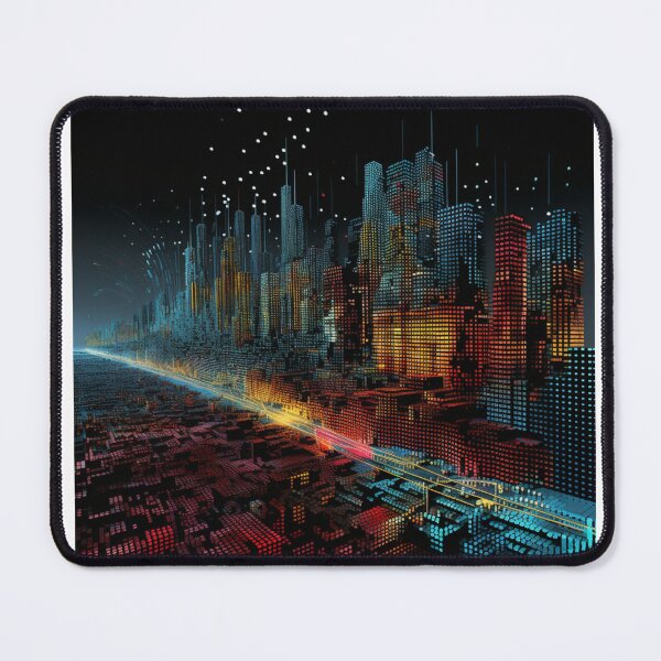Item preview, pixel de montreal, by Jonathan P., and AI designed and sold by JonathanP514.
