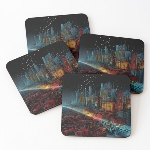 Item preview, pixel de montreal, by Jonathan P., and AI designed and sold by JonathanP514.