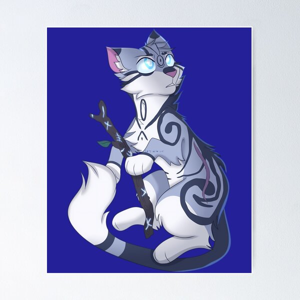 Jayfeather (Warrior Cats) Poster for Sale by Fudgebiskets