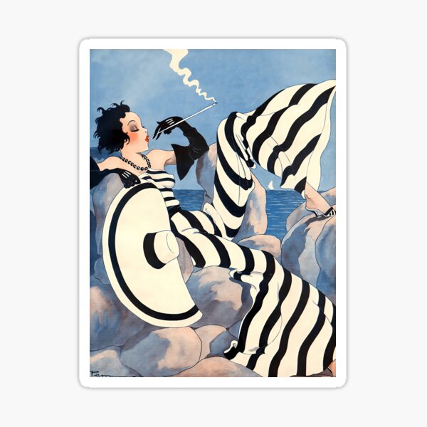 Item preview, French Art Deco 	 Haute Couture Fashion   	 designed and sold by swdkqsngq72.