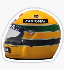 Ayrton Senna's Helmet Sticker