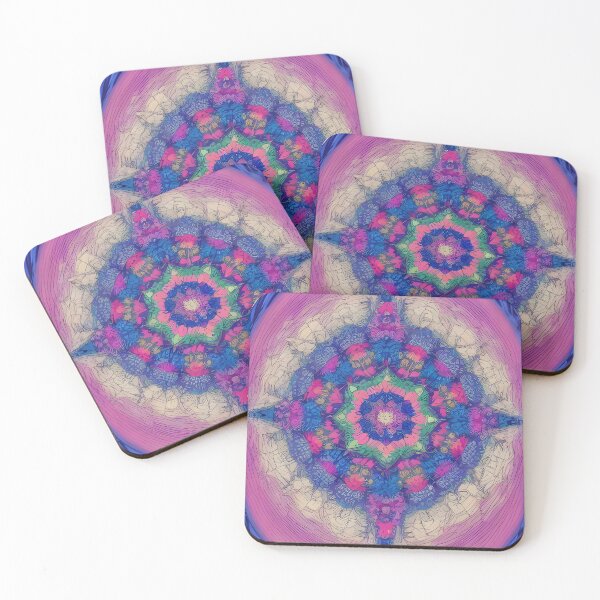Item preview, Painted Mandala Circle Art 02by MMA designed and sold by spacemandala.