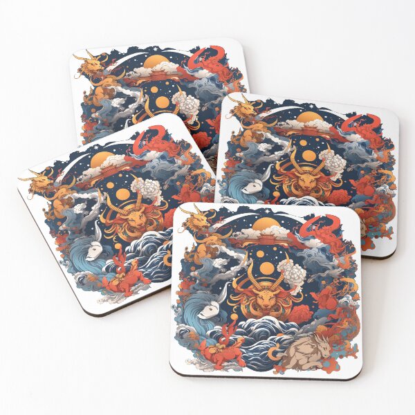 Item preview, 12 zodiac signs, Japanese style designed and sold by Eakkluk.
