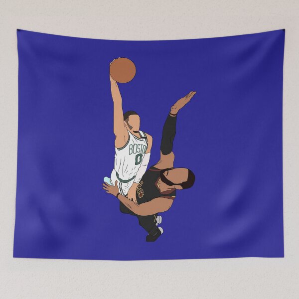 Item preview, Jayson Tatum Dunks On LeBron   	 designed and sold by jxsfrwpjl78.