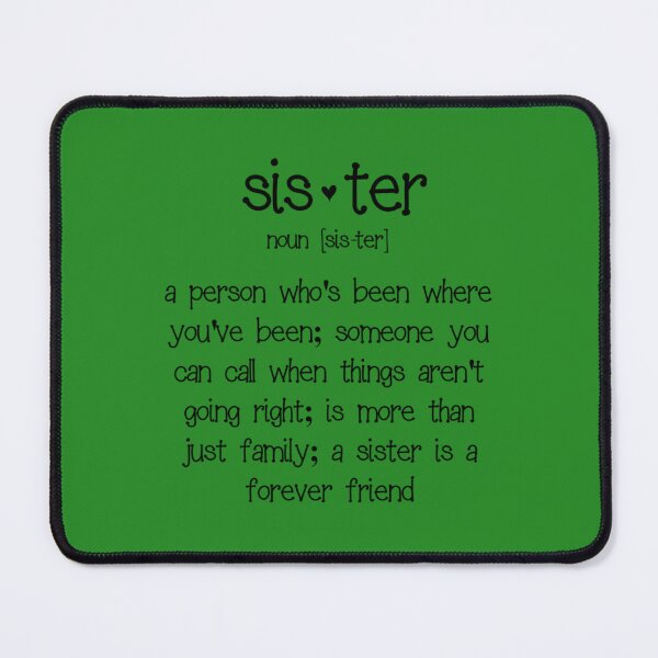 Item preview, Sister Throw Pillow designed and sold by jumpmhock23.