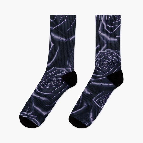 Item preview, Midnight Blooms: The Enigmatic Black Rose Pattern! designed and sold by MeowtifullyCute.