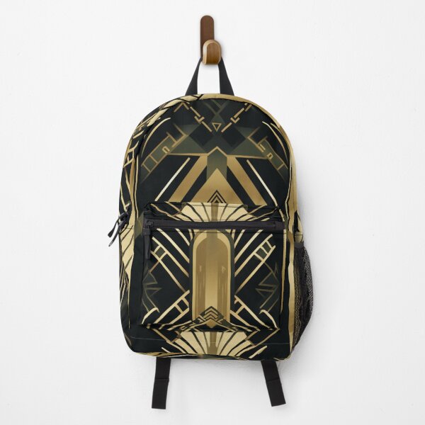 Item preview, 1930’s Art Deco Black & Gold Digital Pattern designed and sold by zolarche.