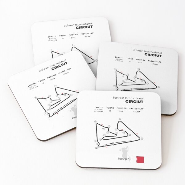 Item preview, Bahrain International Circuit track layout designed and sold by mattypalka.