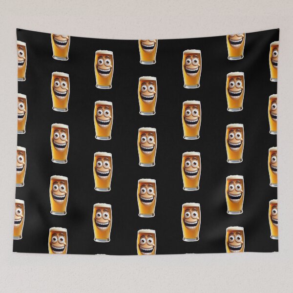 Item preview, Cheeky pint funny beer drink English pub lager ale designed and sold by w1ckerman.