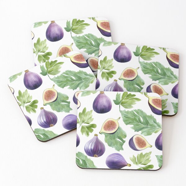 Item preview, Summer fruit basket series - Figs watercolor impressions designed and sold by Adriano Carrideo.