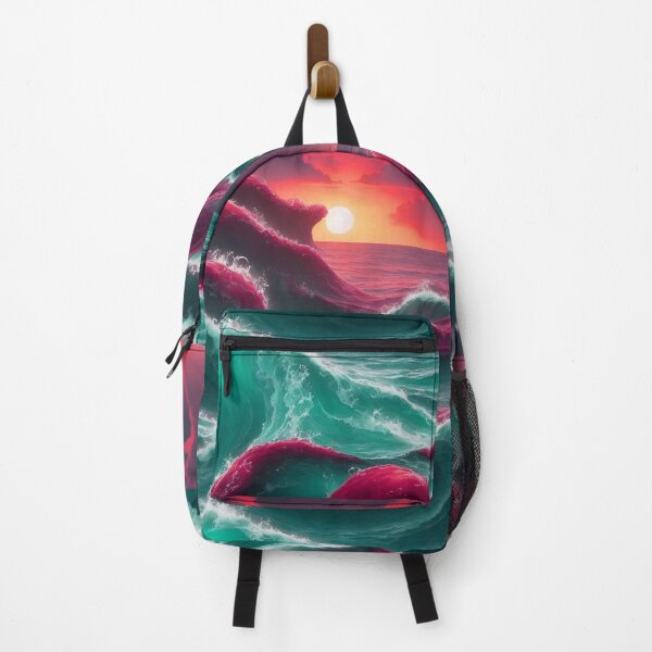 Item preview, Magical Ocean Waves Sunset Beautiful designed and sold by SassyArtistry.