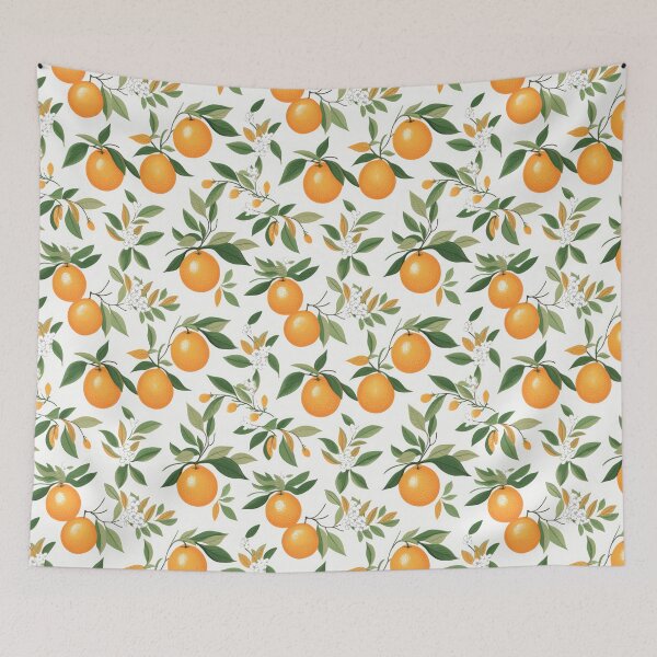 Item preview, Summer fruit basket series - Orange watercolor impressions designed and sold by Adriano Carrideo.