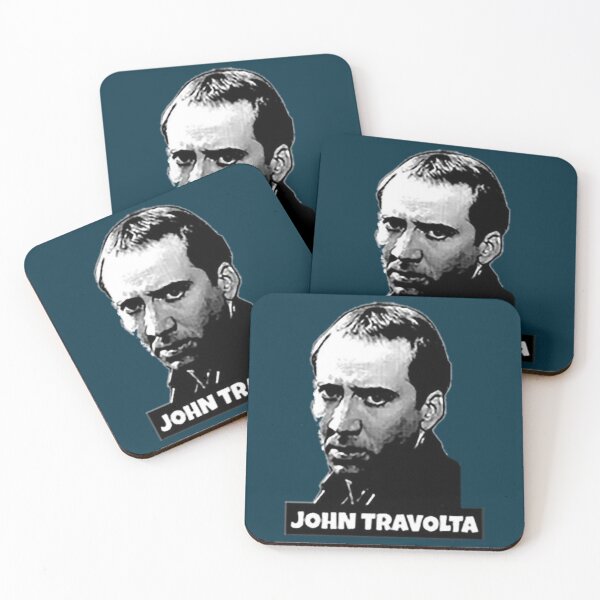 Item preview, John Travolta Nicolas Cage   designed and sold by RetroKix.