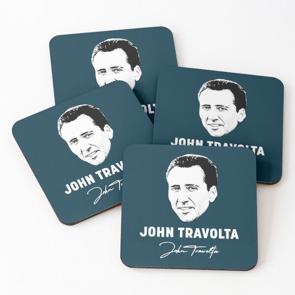Item preview, John Travolta Nicolas Cage Faceoff designed and sold by RetroKix.
