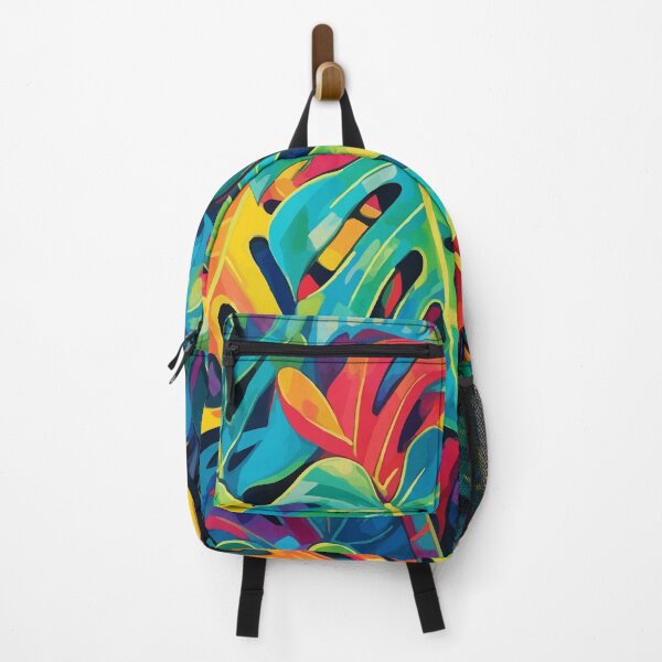 Item preview, Colorful Monstera designed and sold by Meoisa.