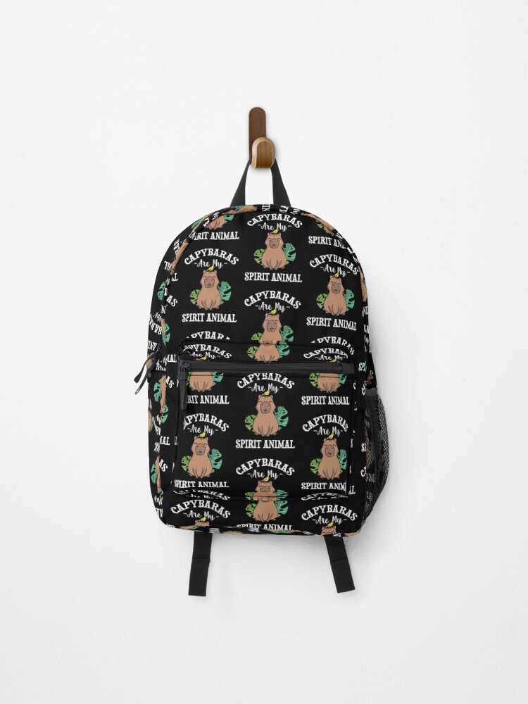 Thumbnail 1 of 3, Backpack, Capybara designed and sold by leacha.