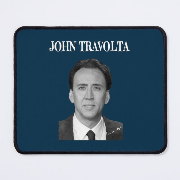 Item preview, Nicholas Cage as John Travolta - Nicolas Cage - Nick Cage - Nic Cage designed and sold by RetroKix.