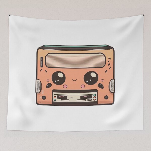 Item preview, Cute Retro Cassette designed and sold by keisi-duron.