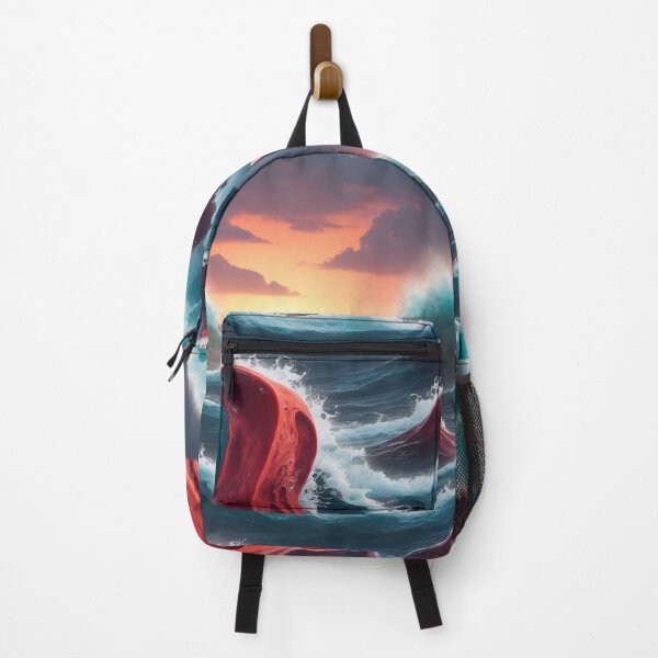 Item preview, Magical Ocean Waves Sunset Beautiful Big Wave designed and sold by SassyArtistry.
