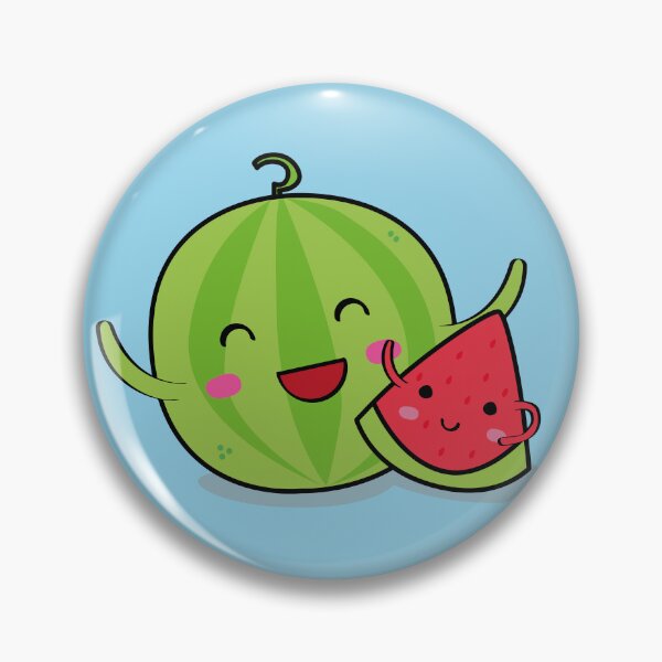 Item preview, Cute watermelon Illustration designed and sold by CutestShopEver.