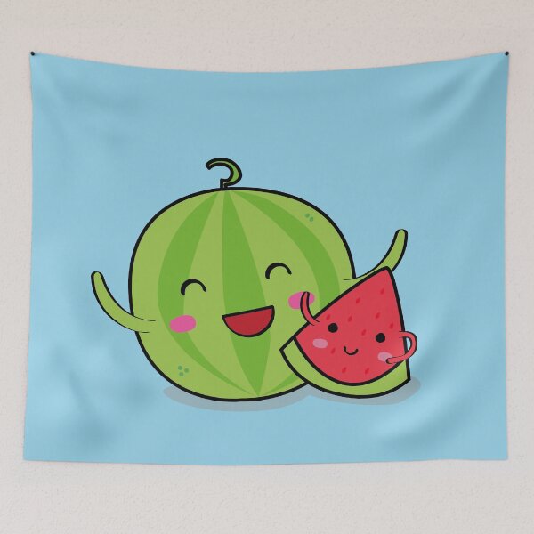 Item preview, Cute watermelon Illustration designed and sold by CutestShopEver.