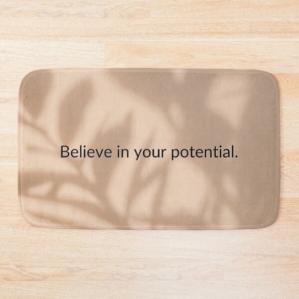 Item preview, Believe In Your Potential Aesthetic Quote  designed and sold by harshu77.