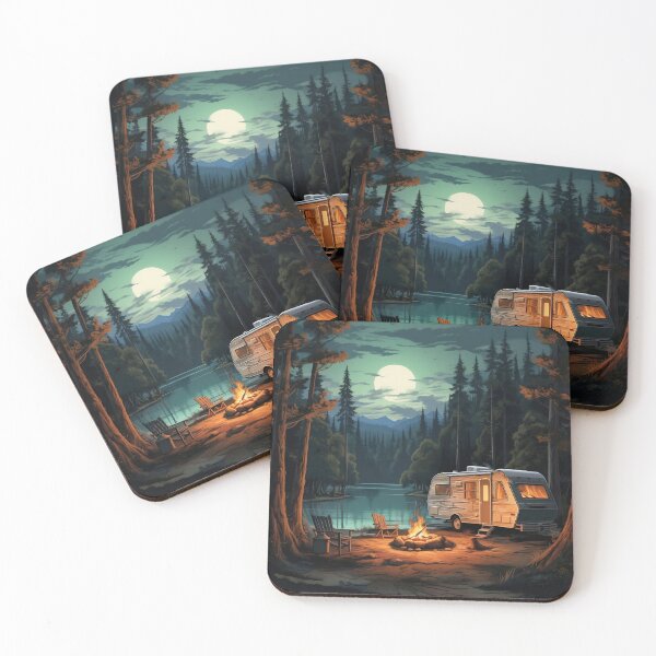 Item preview, Camp in Forest designed and sold by Brkoo-Shop.
