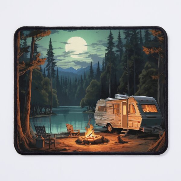 Item preview, Camp in Forest designed and sold by Brkoo-Shop.