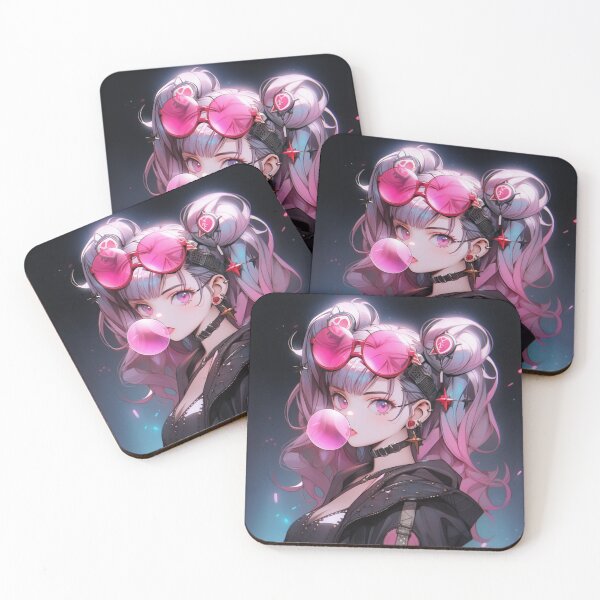 Item preview, 90s Anime Girl: Ms. Sweet - Embrace the Sugary Sweetness of the Iconic Era! designed and sold by RIAiCreations.