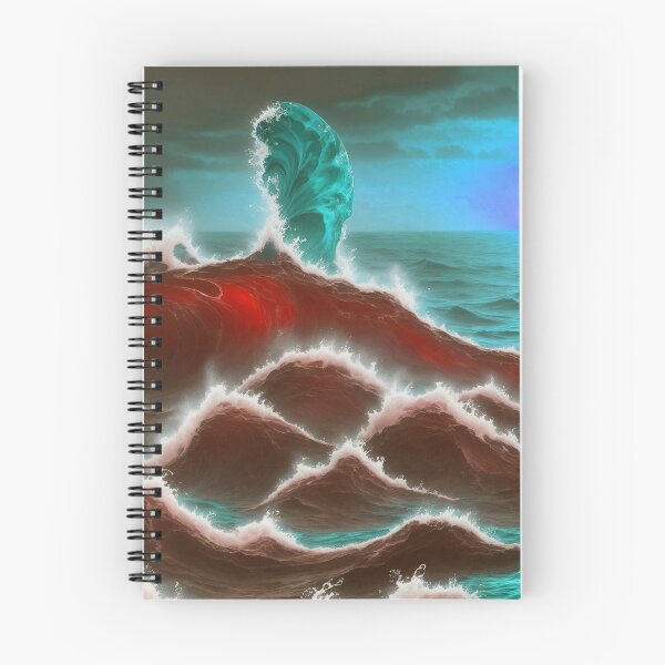 Item preview, Fantasy World Magical Ocean Waves Sunset Beautiful designed and sold by SassyArtistry.