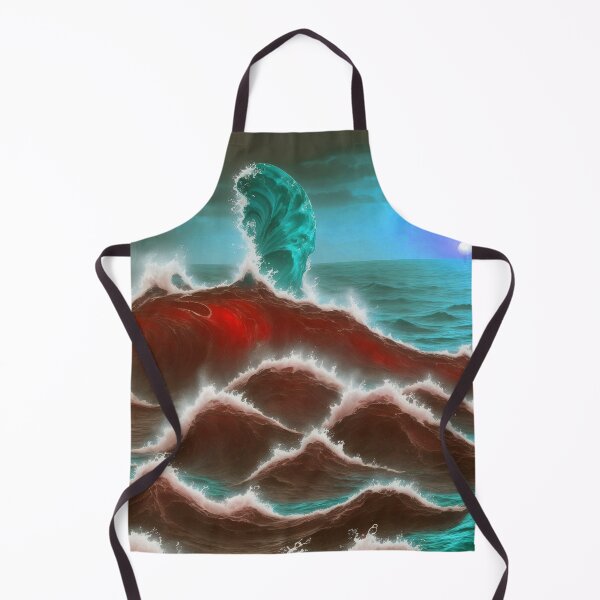 Item preview, Fantasy World Magical Ocean Waves Sunset Beautiful designed and sold by SassyArtistry.
