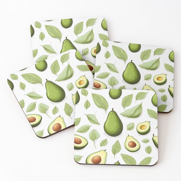 Item preview, Summer fruit basket series - Avocado watercolor impressions designed and sold by Adriano Carrideo.